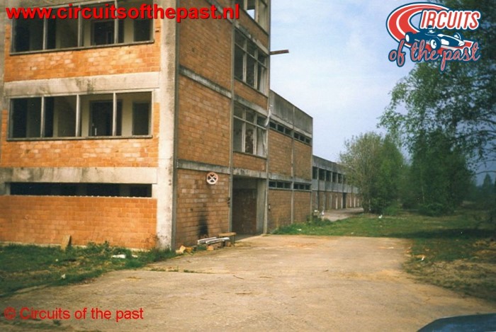 The abandoned Control Tower of the Nivelles-Baulers circuit in 1998