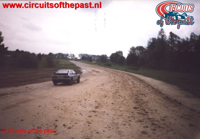 Abandoned Nivelles circuit in Belgium - Turn Eight
