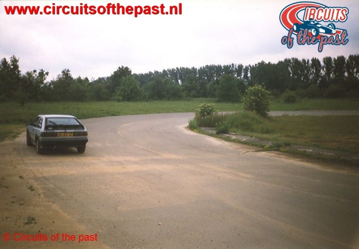 Abandoned Nivelles circuit in Belgium - Hairpin