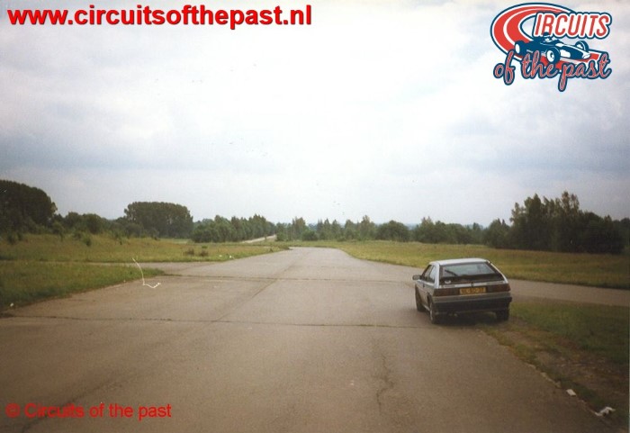 Abandoned Nivelles circuit in Belgium - exit Turn Four