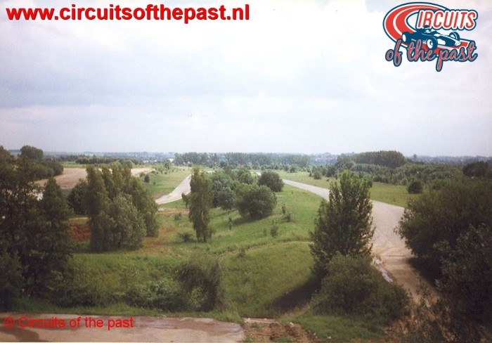 Elevations seen from the Control Tower of the abandoned circuit of Nivelles-Baulers in 1998