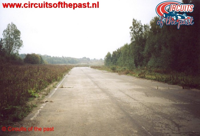 Abandoned Nivelles circuit in Belgium - Back Straight