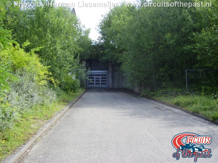 Site of the tunnel of the Nivelles-Baulers circuit in 2014