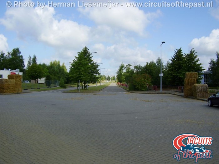 Site of the main straight of the Nivelles-Baulers circuit in 2014