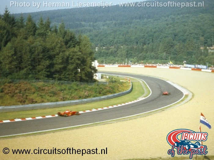 Spa-Francorchamps Circuit - Belgian GP F1 1997 - Pouhon