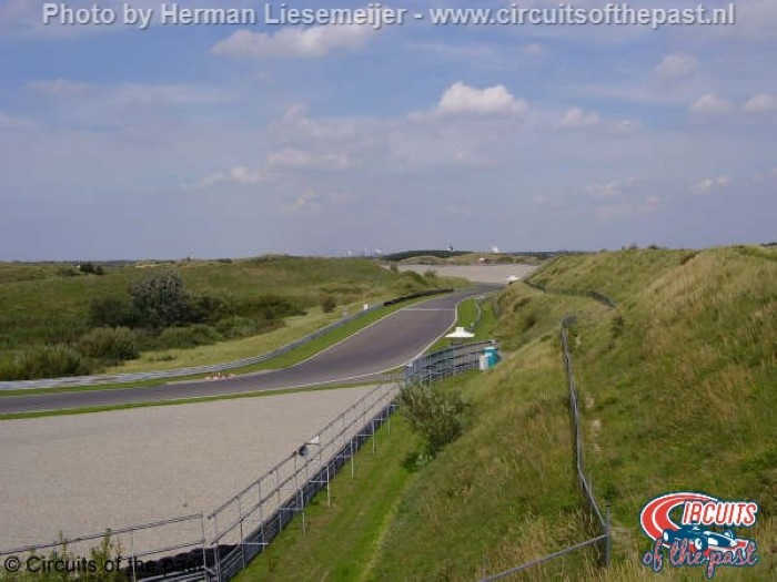 Old Zandvoort Circuit - The Masters Corner seen from the site of the old Marlboro Corner