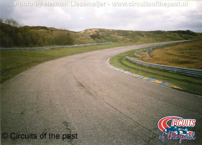 Old Zandvoort circuit - The abandoned Scheivlak Corner in 1998