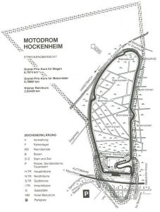 Map Hockenheimring and Dreieckskurs