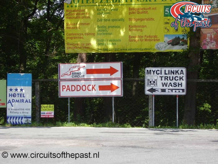 Masaryk Circuit Brno - Signs new Brno Circuit