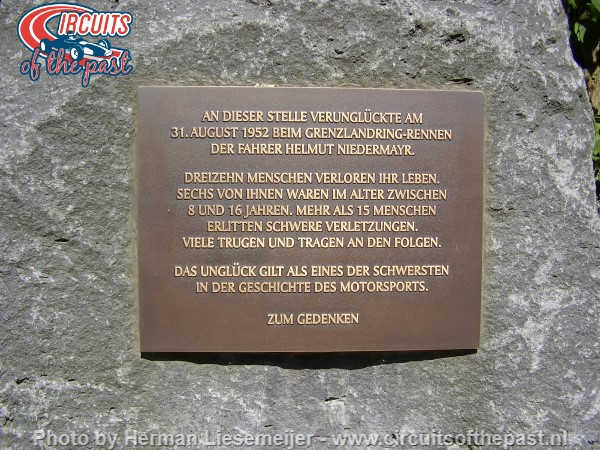 Grenzlandring - Memorial