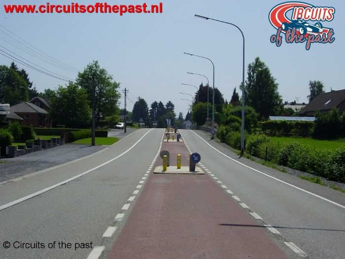 Old Chimay Circuit - Section through city of Chimay