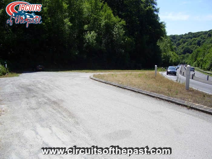 Circuit Rouen-les-Essarts - Chicane in the Six Freres Section
