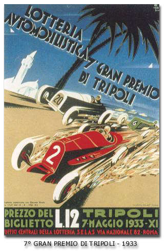 1933 Tripoli Grand Prix and Lottery